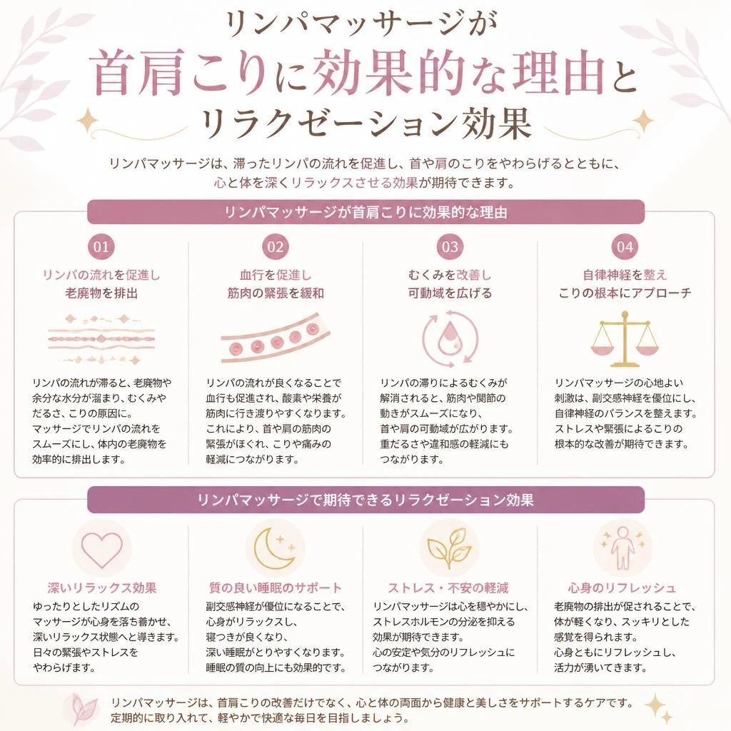 リンパマッサージの魅力