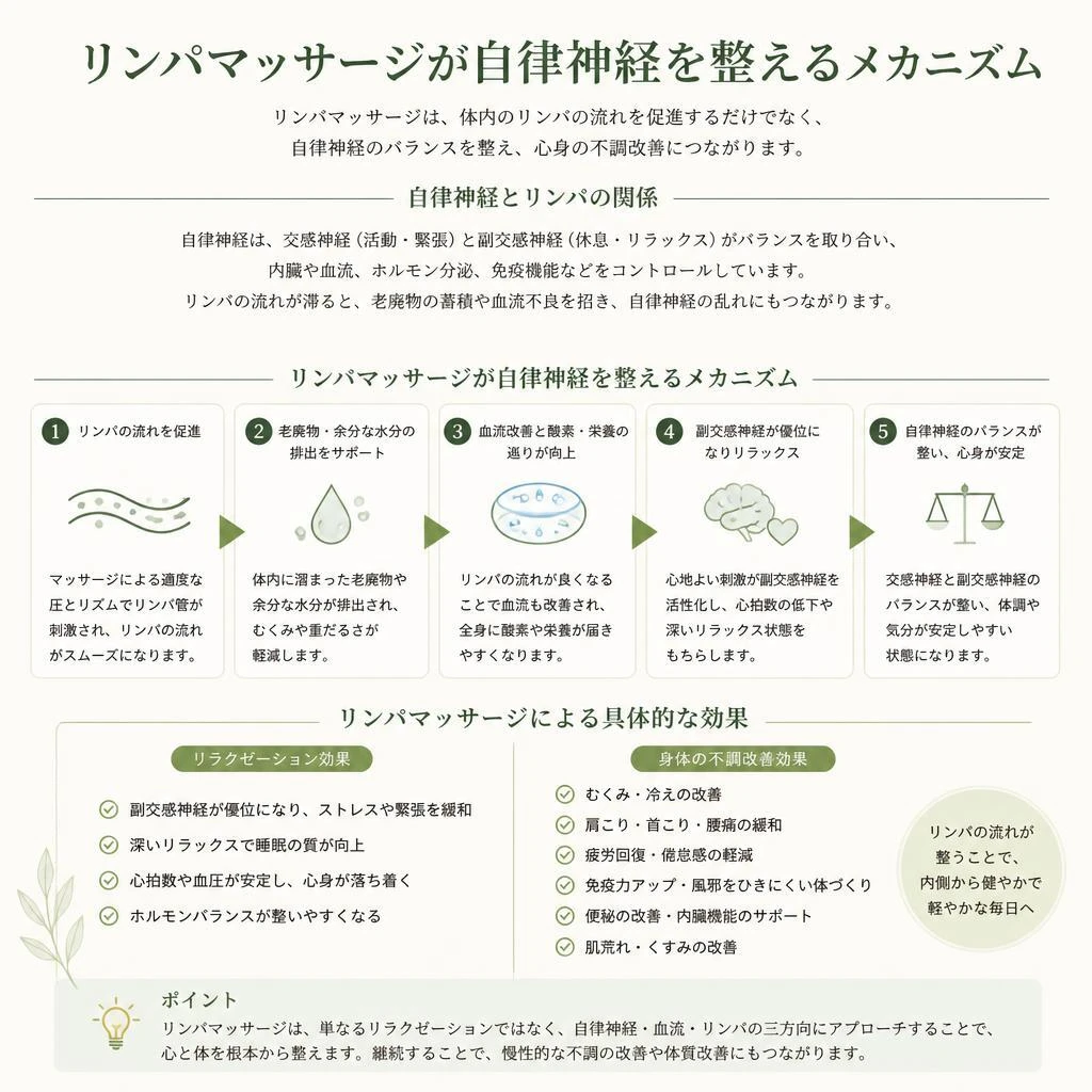 リンパマッサージの効果
