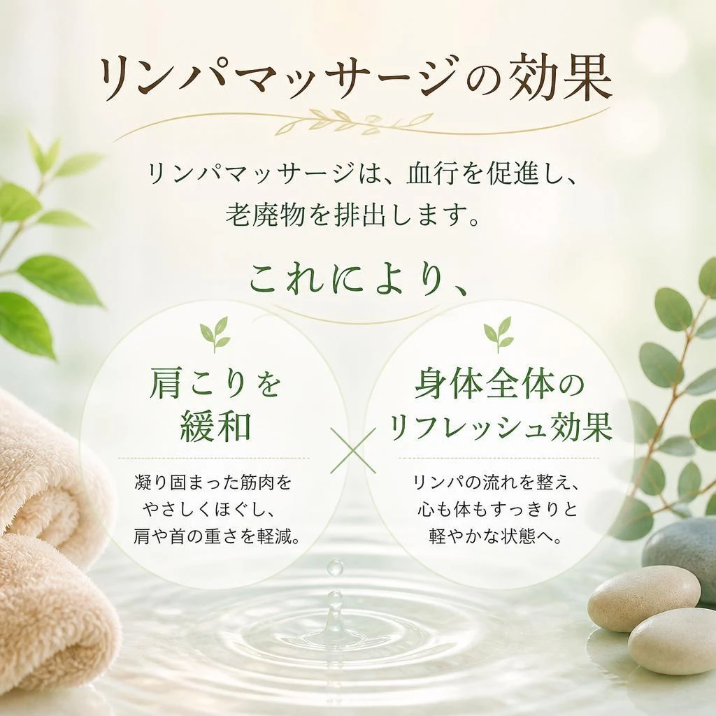リンパマッサージの効果