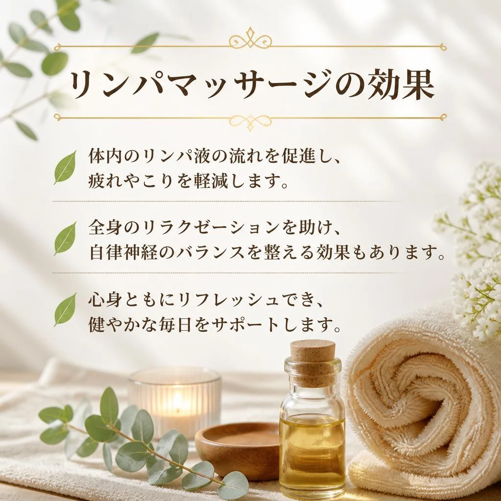 リンパマッサージの効果