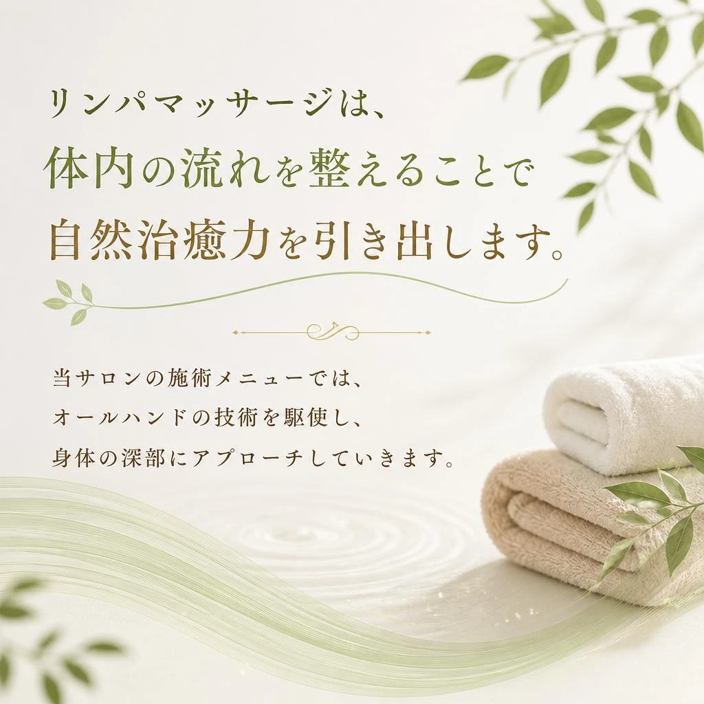 リンパマッサージの力