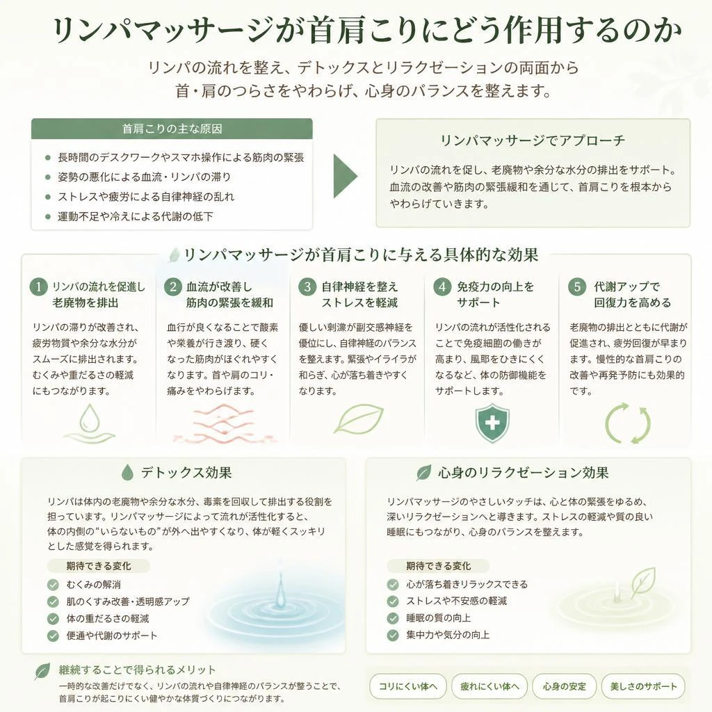 リンパマッサージの効果
