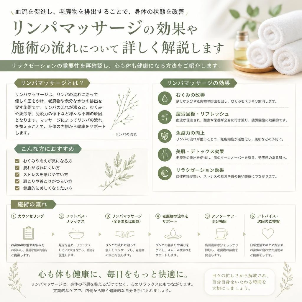 リンパマッサージとは？